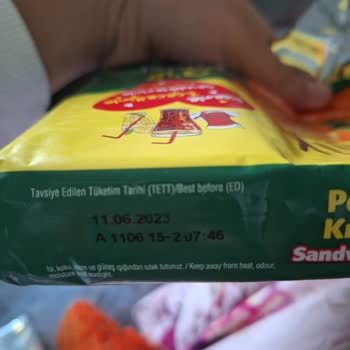 Ülker Marketten Aldığım Bisküvi