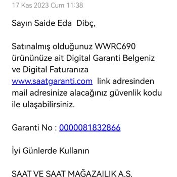 Welder Watch Saat & Saatten Aldığım Ürünün İadesi