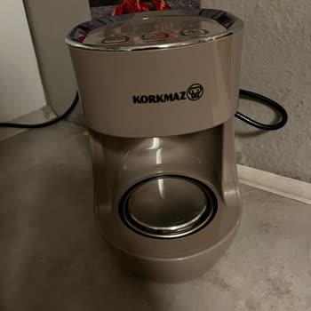Korkmaz Mutfak Eşyaları Kahve Makinesi Garanti Hayal Kırıklığı