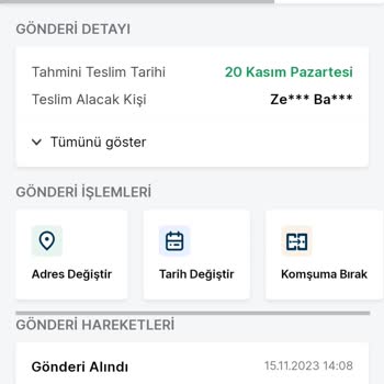 Trendyol Express Trendyol'dan İstediğim Kargoyu Kaybetti