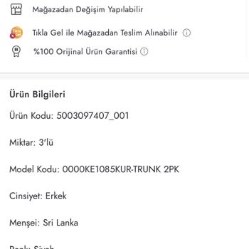 Boyner Eksik Ve Hatalı Ürün Gönderimi