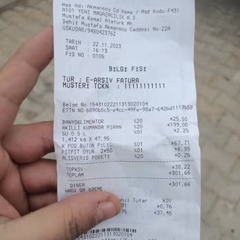 A101 Fiyat Farkı Ve Mağaza Sorumlusu Terbiyesizliği