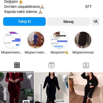 Kadn_giyim_fashion_xxl Instagram Sayfası Tehdit Edici Mesaj Attı