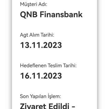 AGT Kurye (aynigunteslim.com) Kredi Kartım Nerede?
