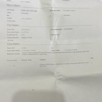 Acil Müdahale Edilmesini İstiyorum 4 Aylık Bir Ütü 1 Ay Bende Kalmadı!
