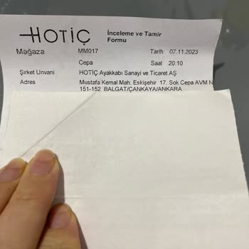 Hotiç Sattığı Ürünün Arkasında Durmuyor