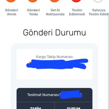 Aras Kargo Ürünümü Teslim Etmeden İade Etti