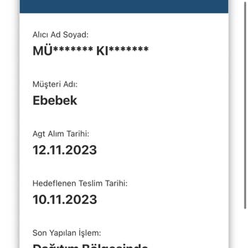 AGT Kurye (aynigunteslim.com) Kargo Süreci Belirsizliklerle Dolu!
