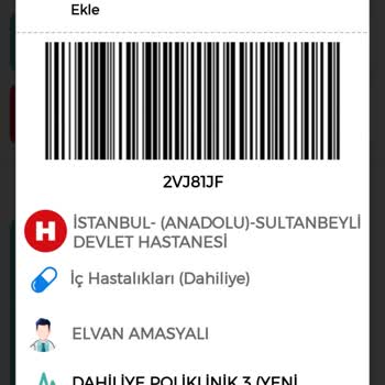 MHRS (Merkezi Hekim Randevu Sistemi) Randevuma Bir Gün Kala İptal Edilmesi