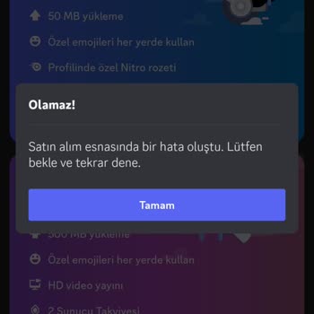 Discord.com Nitro Aldım Para Kesildi Ama Nitro Gelmedi