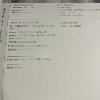 Arçelik Bölge Müdürün Egosu