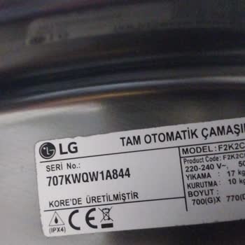 LG Çamaşır Makinesi Çürüyor