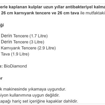 Karaca Züccaciye Karaca Diamond Tencere Setinde Alırken 1 Kere Daha Düşün