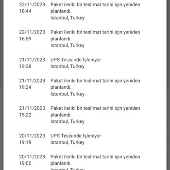 UPS Türkiye Kargomu Teslim Etmiyor!