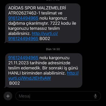 Yurtiçi Kargo Kargo Teslimat Sorunu