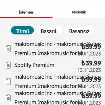 Makromusic Üyelik Ücreti Şikayeti