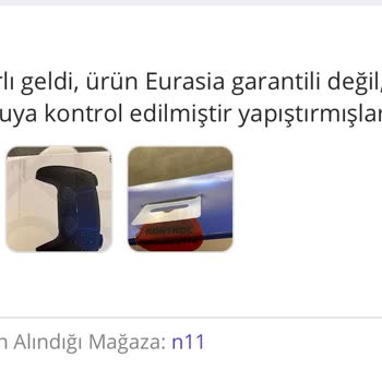 N11 Hasarlı Kutu Gönderip İade Kabul Edilmemesi