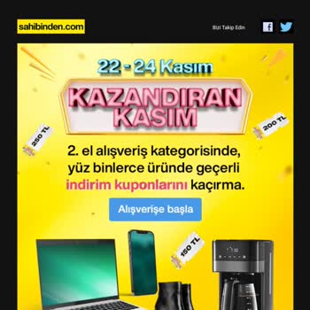 Sahibinden.com İzinsiz Onaysız Kampanya Ve Reklam Bildirimi Yolluyor