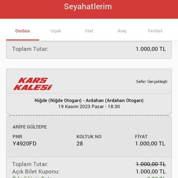 Kars Kalesi Turizm Şirketinin İlgisizliği Ve Mağduriyet Yaşatması