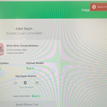 Bubilet 1 TL Bilet Kampanyası