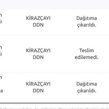 Yurtiçi Kargo Kargo Şirketinin Ürün Teslimatında Yaşanan Sorunlar