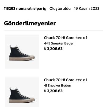 Wunder Ürün Kargo Bilgisi