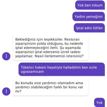 Getir Den Büyük Mağduriyeti Yaşadım