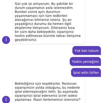 Getir Den Büyük Mağduriyeti Yaşadım