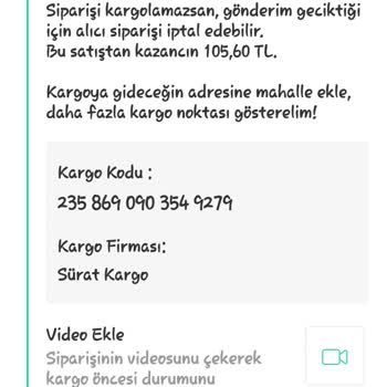 Sürat Kargo'da Kargom Kayboldu!