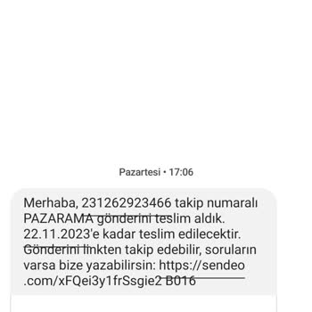 Sendeo Geciken Teslimat Ve Müşteri Hizmetleri