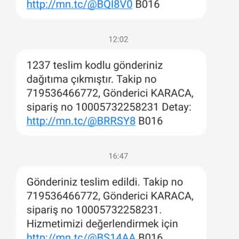 MNG Kargo Kargom Bana Gelmedi Ama Teslim Edildi Diye Mesaj Geldi