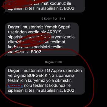 Tıkla Gelsin Burger King 2 Saat Geciken Sipariş
