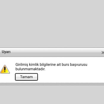 Vakıflar Genel Müdürlüğü Sistemde De Görünmeyen Başvuru