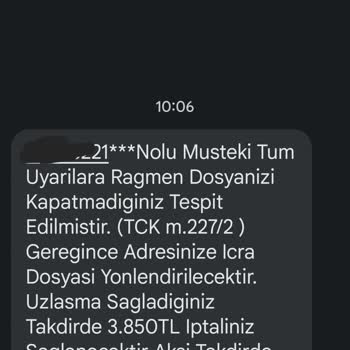 Gözde Dnsmlk (0531 838 13 96)'den Gelen Asılsız SMS