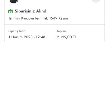 Boyner Siparişim 10 Gündür Kargoya Verilmedi
