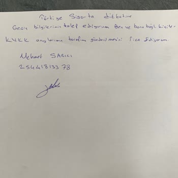 Türkiye Sigorta Sağlık Sigortası Evrakları