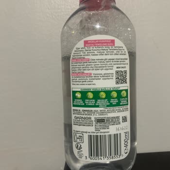 Garnier Tarihsiz Makyaj Temizleme Suyu Cildimi Yaktı