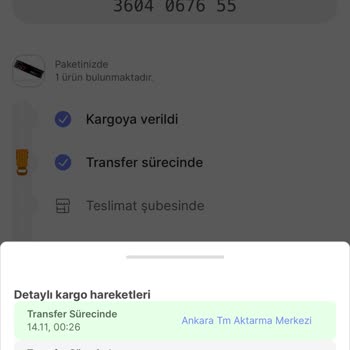hepsiJET 10 Gündür Gelmeyen Kargo