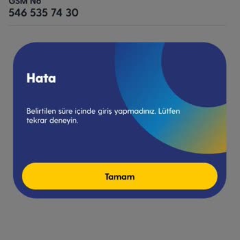 Turkcell 'sipariş Numarası Hatalı' Hatası