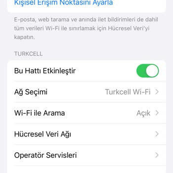 Turkcell E-sim Bir Türlü Çalışmıyor