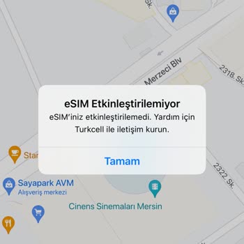 Turkcell E-sim Bir Türlü Çalışmıyor