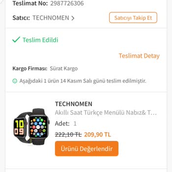 Sürat Kargo Trendyol'dan Aldığımız Paketi Kaybettiler