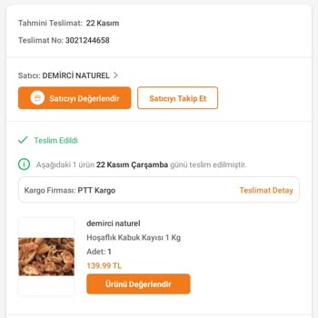 PTT Kargom Elime Ulaşmadığı Halde Teslim Edildi Görünüyor