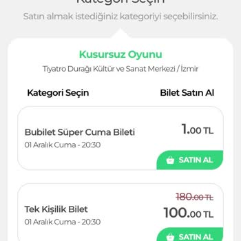 Bubilet Kampanya Problemi. Bilet Alınamıyor!