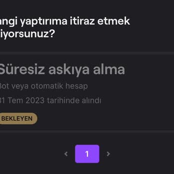 Twitch Beni Gereksiz Yere Banladı