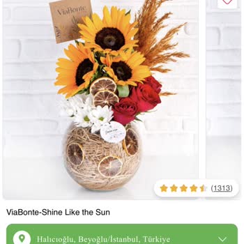 Çiçek Sepeti Özensiz Kötü Ürün Gönderdi