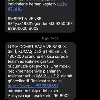 Vivense Kafasına Göre Değiştirdikleri Tarih