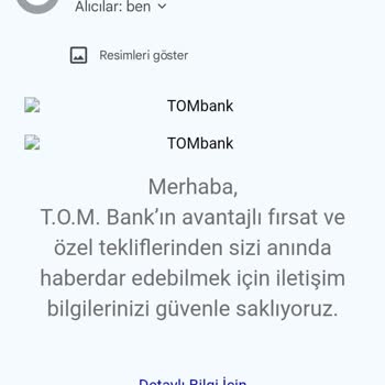 @tombank İzinsiz Üyelik