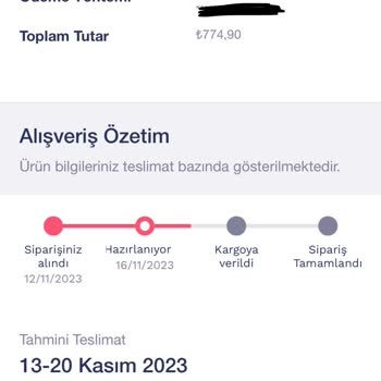 Penti Online Siparişim Neden Kargolanmadı?