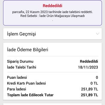 N11 Kargo Bana Gelmeden Geri Gitti